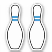 Bowling pin stickers (Voorkant)