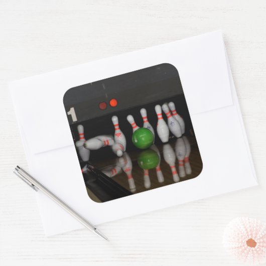 Bowling Pin Stickers (Envelop)