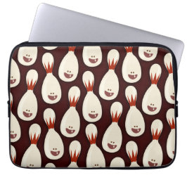 Bowling Pinhead Fun Laptop Sleeve