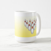 Bowling Pins: 3D Model: Koffie Mok (Voorkant rechts)