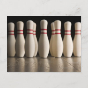 Bowling Pins Briefkaart