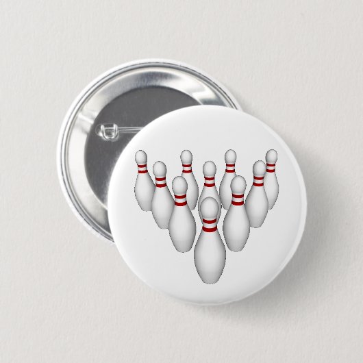 Bowling Pins - Button #2 (Voorkant /achterkant)