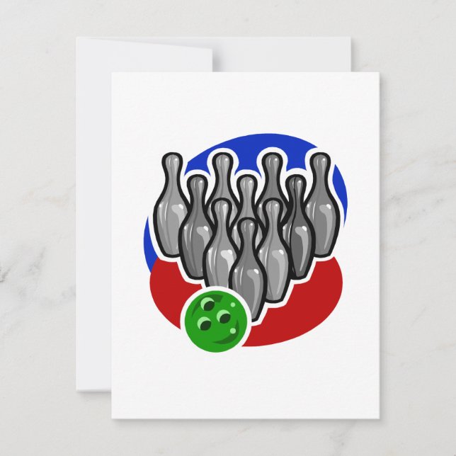 Bowling Pins en Ball (Voorkant)
