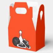 Bowling Pins en Ball Bedankdoosjes (Geopend)