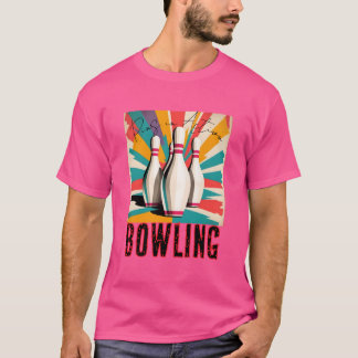 Bowling Pins in Action T-shirt