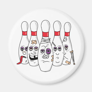 Bowling Pins Magneet