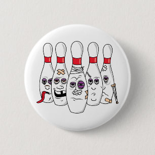 Bowling Pins Ronde Button 5,7 Cm