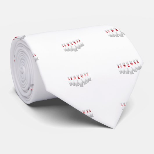 Bowling Pins: Stropdas (Opgerold)