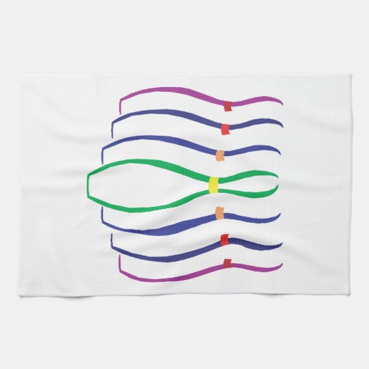 Bowling Pins Theedoek (Horizontaal)