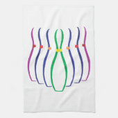 Bowling Pins Theedoek (Verticaal)