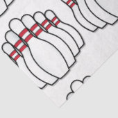 Bowling Pins Tissuepapier (Detail)