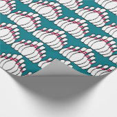 Bowling Pins Verpakkingspapier Cadeaupapier (Hoek)