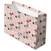 Bowling Pizza Strike Up Sommige Leuke Kinderen Ver Groot Cadeauzakje (Voorkant Gekanteld)