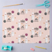 Bowling Pizza Strike Up Sommige Leuke Kinderen Ver Tissuepapier (Craft)