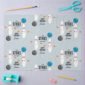 Bowling Pizza Strike Up Sommige Leuke Kinderen Ver Tissuepapier (Craft)