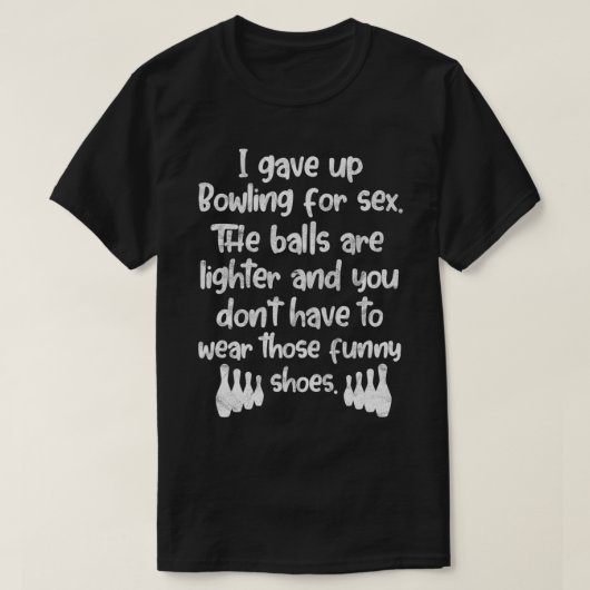 Bowling Player die ik heb opgehaald voor Se Bowler T-shirt (Design voorkant)