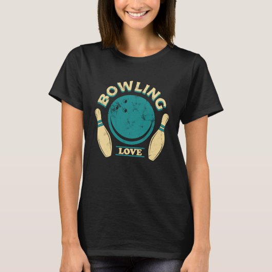Bowling Player T-shirt (Voorkant)