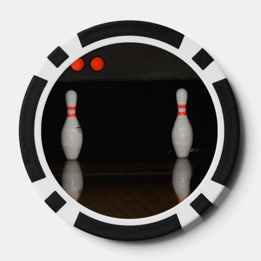 Bowling Poker Chips (Achterkant)