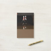 Bowling Post merkt op Post-it® Notes (Op bureau)