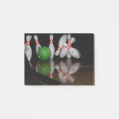 Bowling Post merkt op Post-it® Notes (Voorkant)