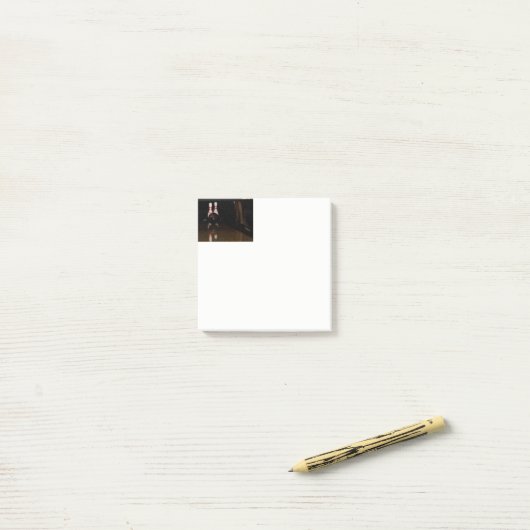 Bowling Post merkt op Post-it® Notes (Op bureau)
