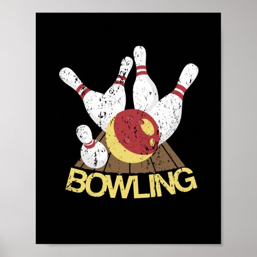 Bowling Poster (Voorkant)