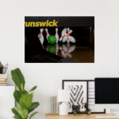 Bowling Poster (Thuiskantoor)