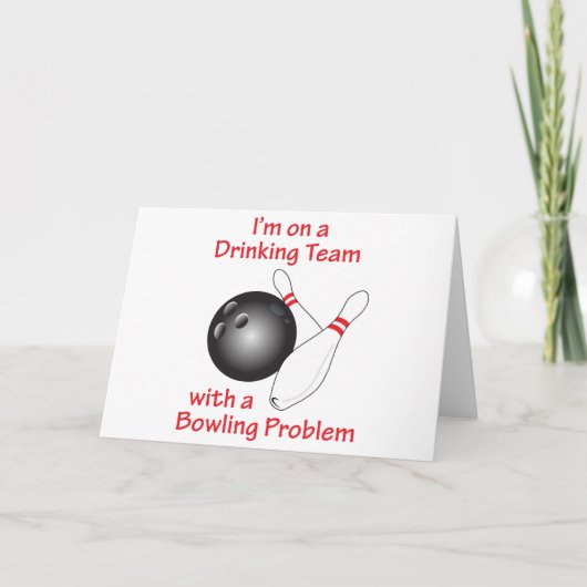 Bowling-probleem Kaart (Voorkant)