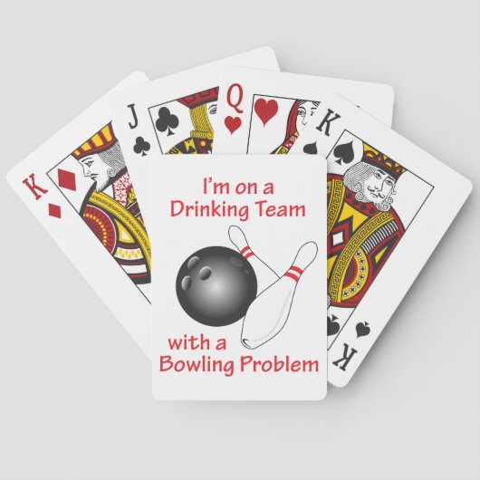 Bowling-probleem Pokerkaarten (Achterkant)