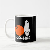 Bowling Pun Boo-ling Funny Bowling Players Hallowe Koffiemok (Links)