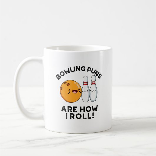 Bowling Puns is hoe ik Funny Sports Pun kan rollen Koffiemok (Links)