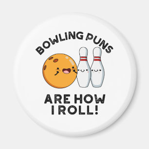 Bowling Puns is hoe ik Funny Sports Pun kan rollen Magneet
