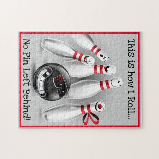 Bowling Puzzle Legpuzzel (Horizontaal)