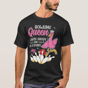 Bowling Queen Classy Sassy en een beetje Smart Ass T-shirt