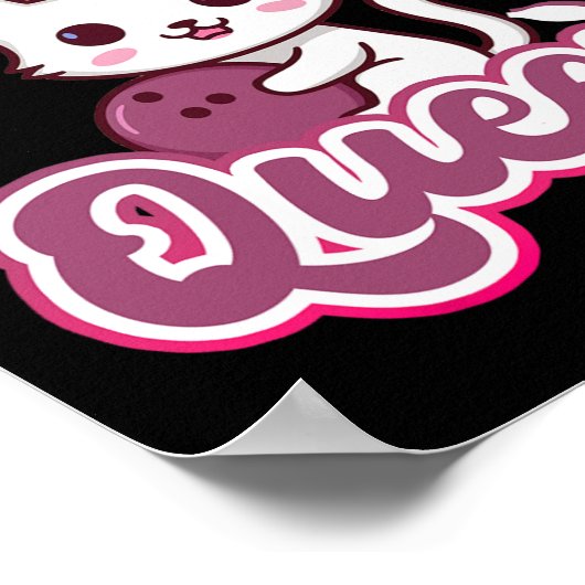 Bowling Queen 'Schattigee Vrouwen Girly Kawaii Ani Poster