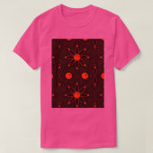 Bowling Red Naadloos behangpapier T T-shirt (Design voorkant)