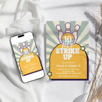 Bowling Retro Kids Verjaardagsfeestje