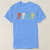 Bowling Retro Mannen Bowling Player T-shirt (Design voorkant)
