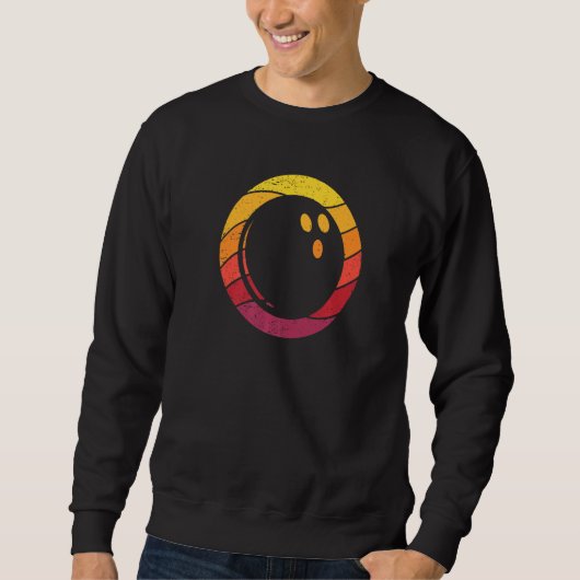 Bowling Retro stijl  Trui (Voorkant)