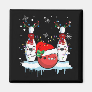 Bowling Retro Vintage Dit is hoe ik Bowler Fu kan Magneet