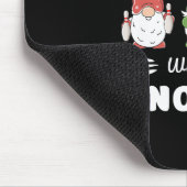 Bowling Rollin met mijn Gnomen Funny Gnome Premiu Muismat (Hoek)