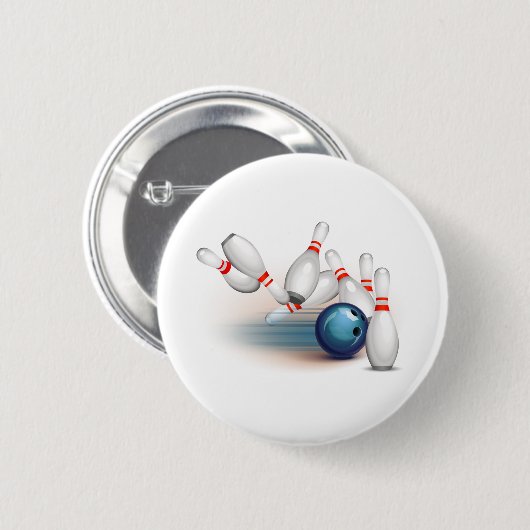 Bowling Ronde Button 5,7 Cm (Voorkant /achterkant)