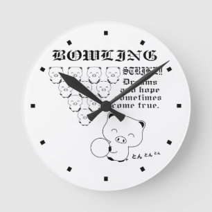 Bowling Ronde Klok