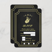 Bowling RSVP Kaartje (Voorkant / Achterkant)