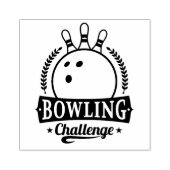 Bowling Rubberstempel (Afrduk)