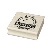 Bowling Rubberstempel (Stempel)