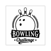 Bowling Rubberstempel (Afrduk)