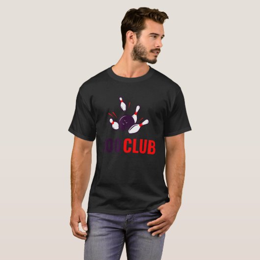 Bowling Series 800 Club Achievement T-shirt (Voorkant volledig)