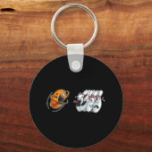 Bowling-shirt Funny Bowler Vrouwen Mannen Team Pin Sleutelhanger (Voorkant)