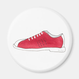 Bowling Shoe Magnet